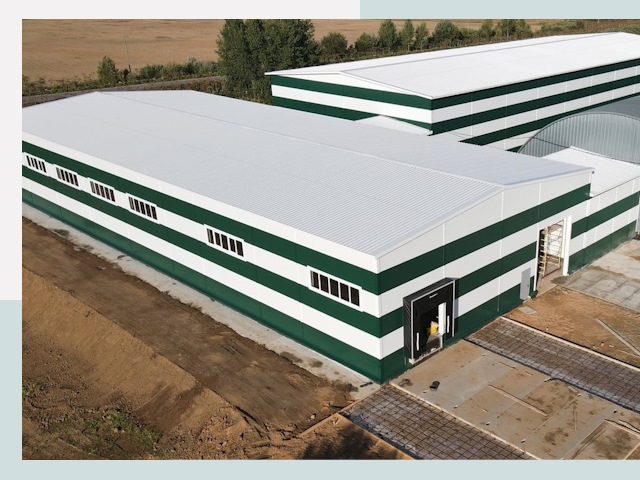 Строительство овощехранилищ в Назарове