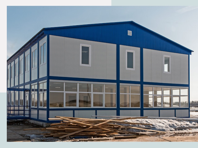 Строительство магазинов в Назарове