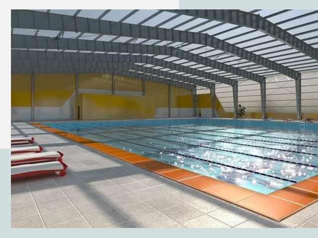 Строительство крытых бассейнов в Назарове