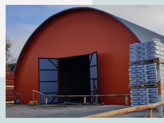 Полукруглые ангары по цене от 617 руб. в Назарово