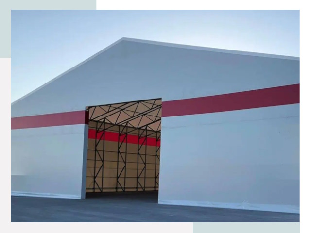 Быстровозводимые ангары в Назарове
