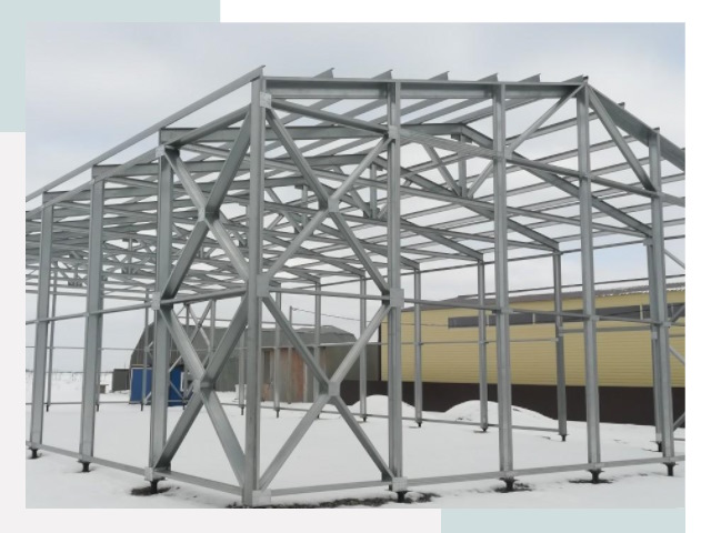 Каркасные ангары в Назарове