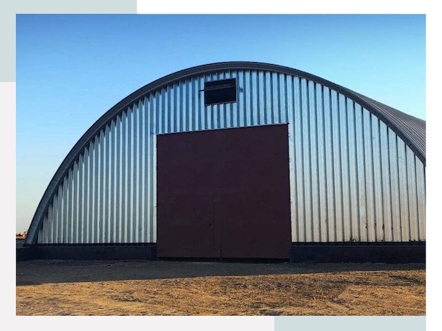 Арочные ангары в Назарове