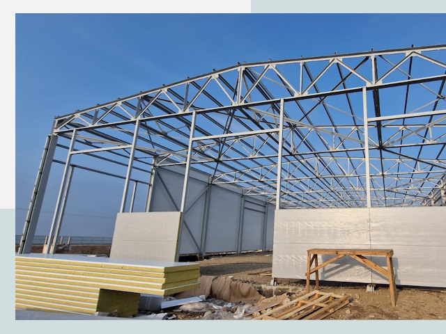 Утепленные ангары в Назарово от 617 руб. за м²