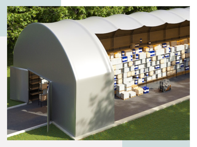 Тентовые ангары в Назарове