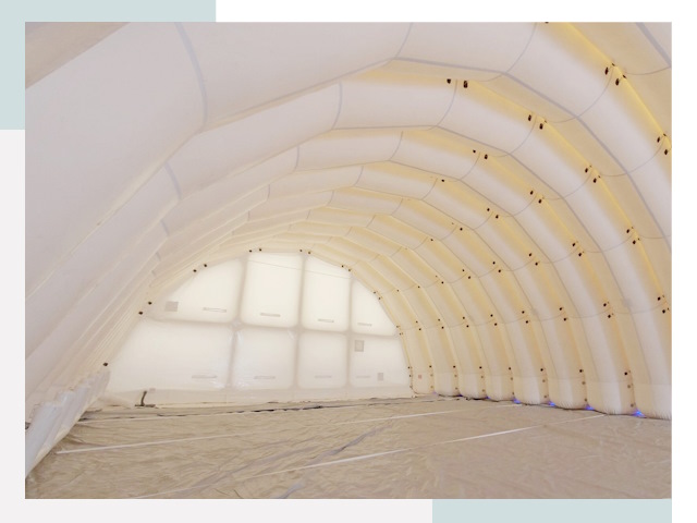 Пневмокаркасные ангары в Назарове