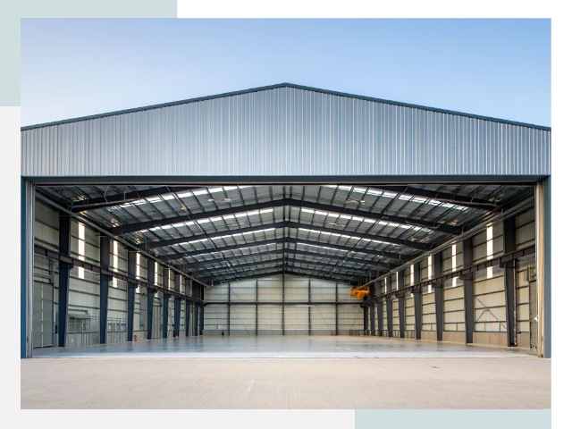 Большие ангары в Назарове