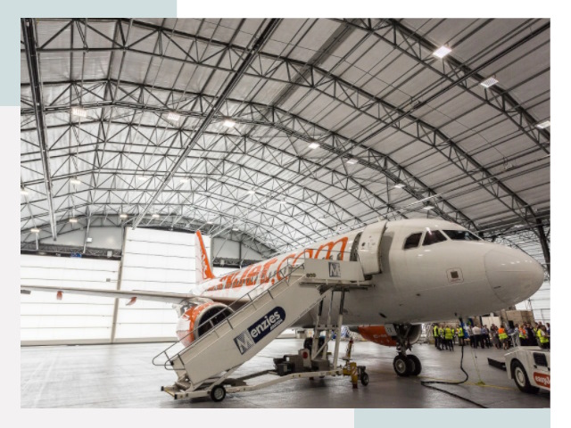 Авиационные ангары в Назарове