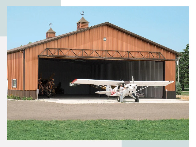 Ангары для самолетов в Назарове