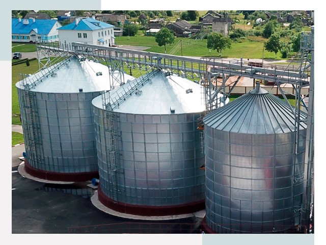 Металлические силосы в Назарове