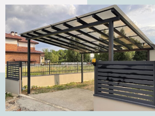 Металлические навесы в Назарово от 617 руб. за м²