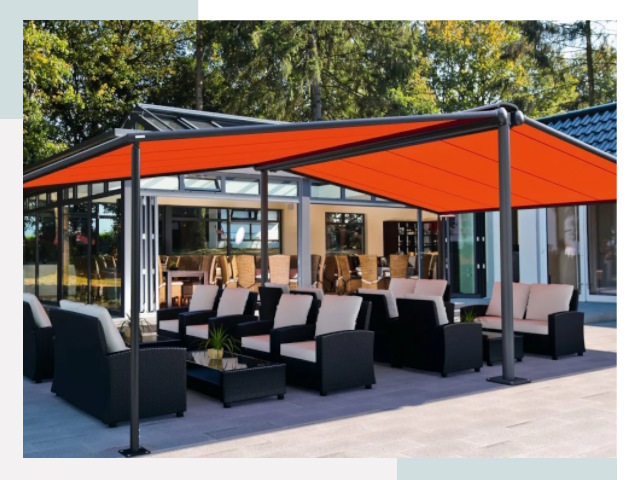 Навесы для кафе и ресторанов в Назарове