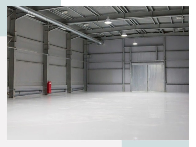 Полы для ангаров в Назарове