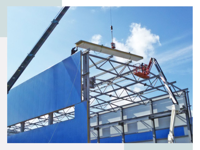 Монтаж сэндвич-панелей в Назарове