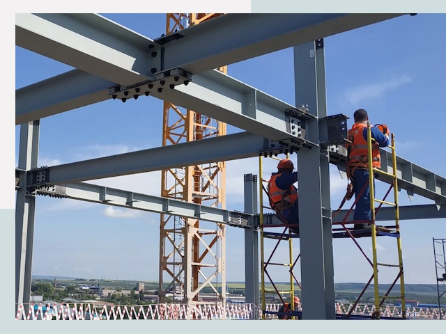 Монтаж металлоконструкций в Назарове