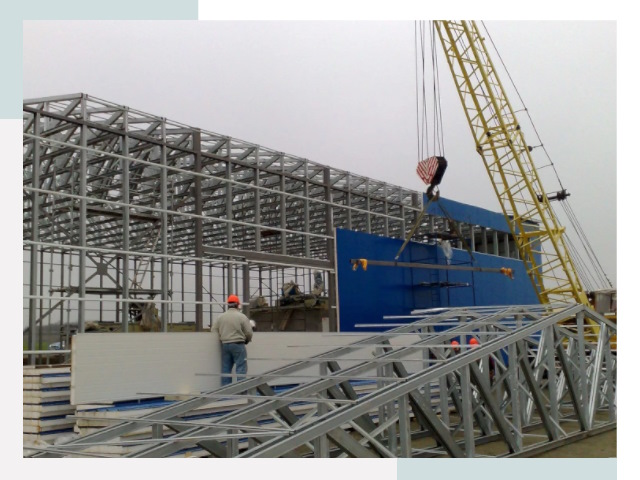 Монтаж ангаров в Назарове