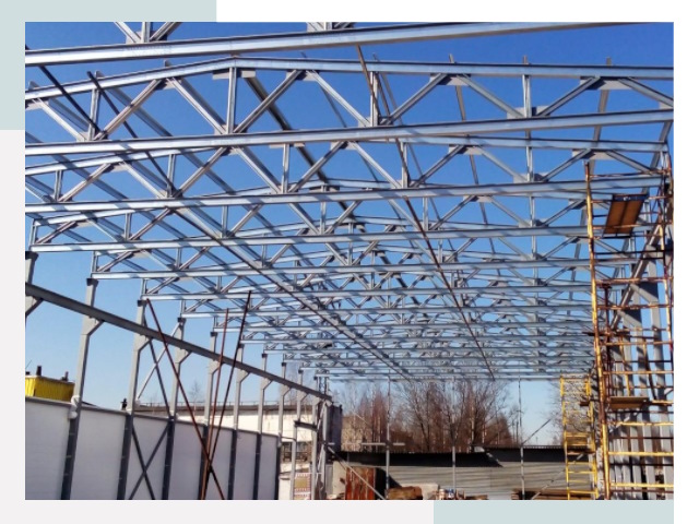 Металлокаркасы для складов в Назарове