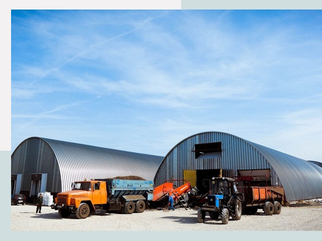 Ангары для спецтехники в Назарове